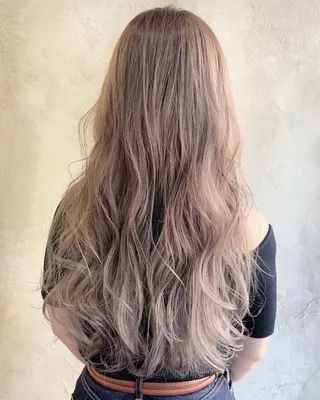 ロング カラー 沖縄東京2拠点美容師 mamicoのヘアスタイル