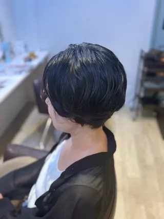 ショート パーマ 上川畑 つかさのヘアスタイル