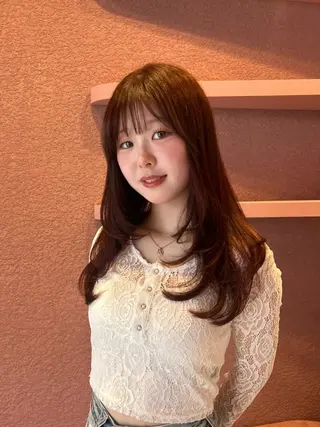 ロング 透明感カラー♡ 原宿美容室¦Rinaのヘアスタイル