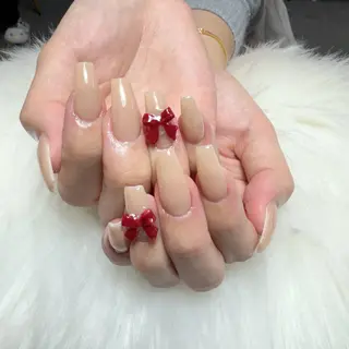 ネイル 🎀nana🫧 ワンホンネイル🎀のネイルデザイン
