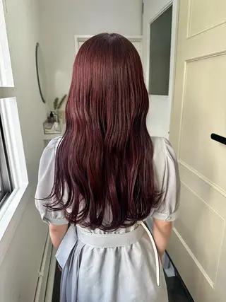ロング カラー . AYUKAのヘアスタイル