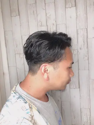 パーマ メンズ デザインカラー🎨 下北沢 / 磯部のヘアスタイル
