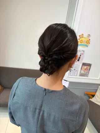 ヘアアレンジ 韓国ヘアー🇰🇷 MIWAのヘアスタイル
