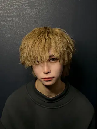 カラー パーマ メンズ 札幌メンズ指名 No. 1/光👑のヘアスタイル
