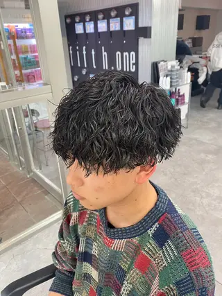 パーマ メンズ パーマ支持率No.1 店長❤️🔥安成弾のヘアスタイル