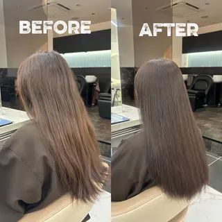 カラー しんさか れいとのヘアスタイル