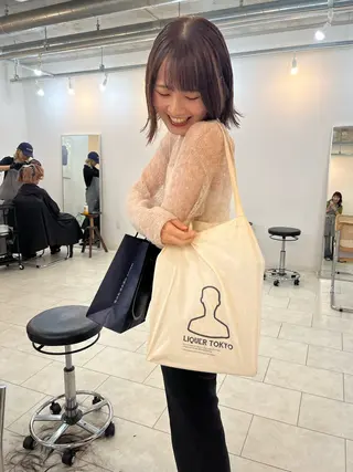 ショート カラー eri kinjoのヘアスタイル