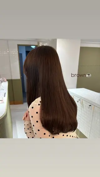 ロング カラー ☕️NOA / レイヤーカット🍮のヘアスタイル