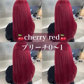 ロング 🎀暖色カラー🎀 韓国ヘア まなかのヘアスタイル