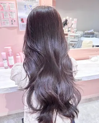 ロング 透明感/艶カラー 💘Hanaのヘアスタイル