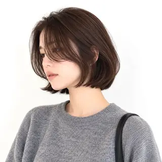 ショート 骨格診断/宮澤瑞穂 ボブ/レイヤー/銀座のヘアスタイル