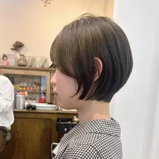 ショート 髪も心も健康に🤎 原亜希子のヘアスタイル