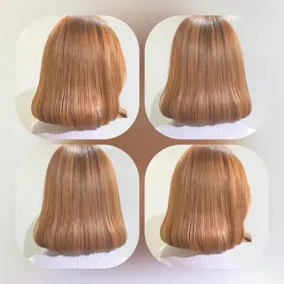 ミディアム ヘアアレンジ 柔らか垢抜けｶﾗｰと ｶｯﾄ🫧ASUKAのヘアスタイル