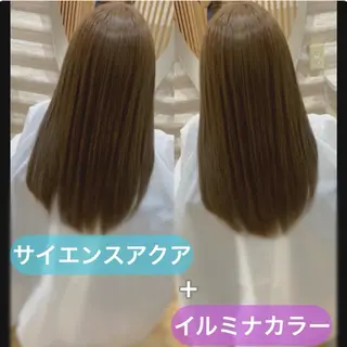 ロング カラー KON|ごまかさない 艶。酸熱×精密カットのヘアスタイル