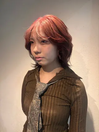 ショート カラー デザインカラー/ AYA/DEANのヘアスタイル