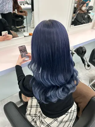 ロング 💗爆美女製造機💗 ハイトーン-髪質改善のヘアスタイル