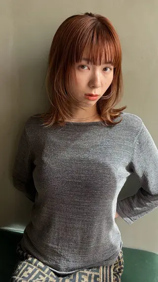 ショート カラー ショート/ボブ/ 心斎橋/宮脇美奈のヘアスタイル