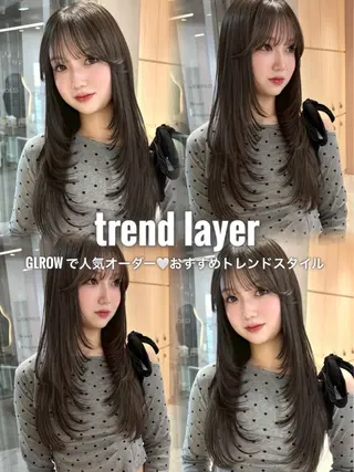 ロング 浦和透明感トレンド ヘア🫧セナ🤍のヘアスタイル