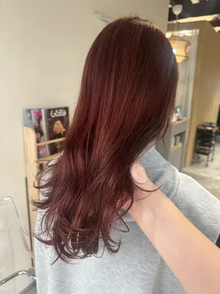 ロング カラー 艶カラー 🩵NATSUKIのヘアスタイル
