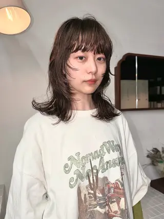 ミディアム パーマ Kaito🐶 /レイヤー/パーマのヘアスタイル