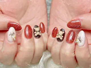ネイル 🎀 moo~ 🎀のネイルデザイン