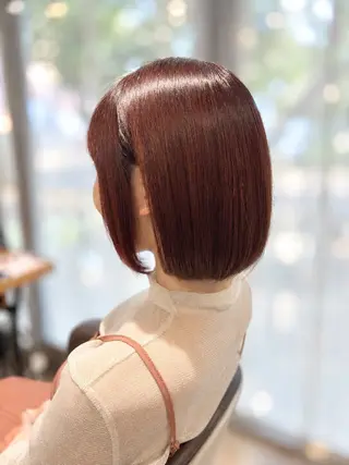 ミディアム 内野 由紀のヘアスタイル