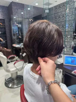 ショート 益野 凌のヘアスタイル
