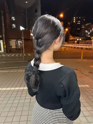 ロング 奥野JAPAN🌈 艶髪カラーのヘアスタイル