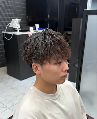 ショート パーマ メンズ メンズ専門 Ryukiのヘアスタイル
