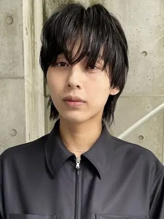 ミディアム メンズ特化 孝介のヘアスタイル