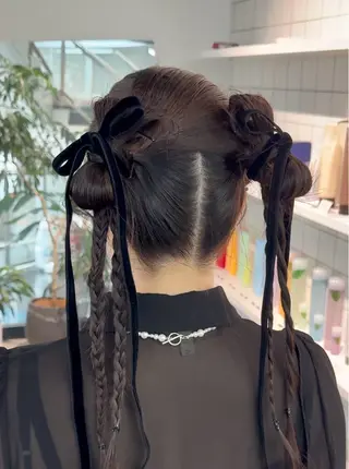 ロング ヘアアレンジ ご予約は2月まで！ maho‪🐈🎀のヘアスタイル