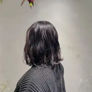 ミディアム カラー RuLaN AMIのヘアスタイル