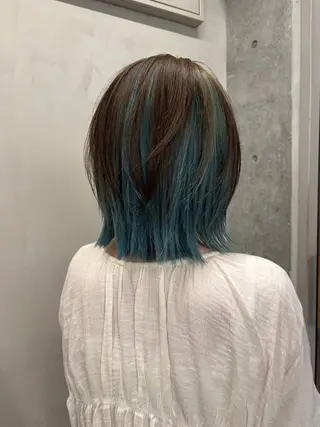ミディアム カラー yuuna/ ハッシュカット🎀のヘアスタイル