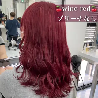ミディアム カラー ヘアアレンジ 🪞official FRUITS渋谷🩰のヘアスタイル