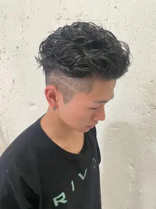 パーマ メンズ 町田エリアＮｏ．１/ パーマ特化/太田京希のヘアスタイル