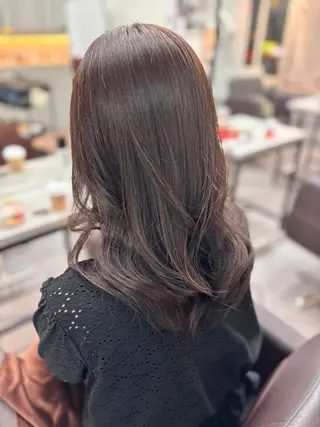 セミロング カラー 【 clan 】 *.✯ANNA✯.*のヘアスタイル