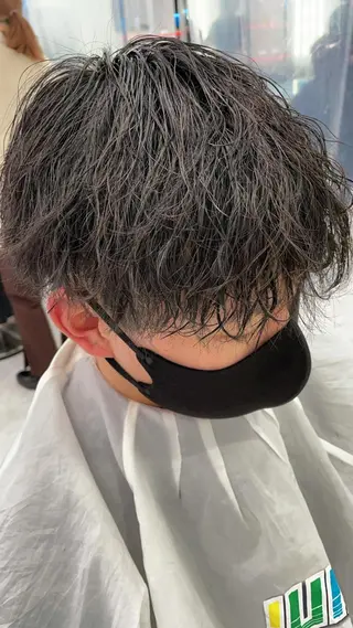 ミディアム カラー パーマ ヘアアレンジ メンズ キッズ メンズ特化美容師 aiの眉毛・アイブロウイメージ