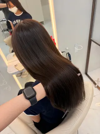 ロング カラー 透明感カラー/髪質改 善/京都/akaneのヘアスタイル