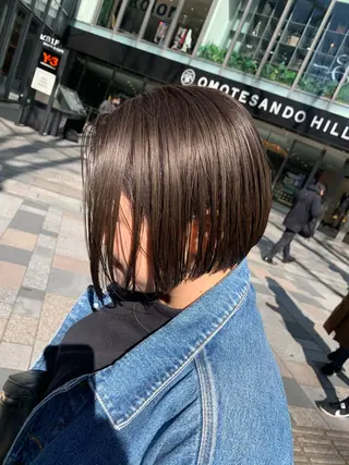 ショート カラー 髪質改善 RYOのヘアスタイル