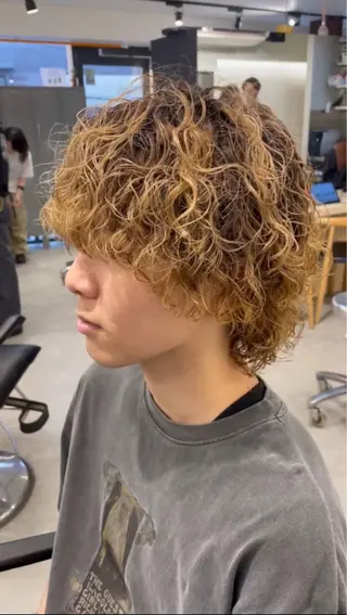 カラー パーマ メンズ fifth 武正 琉生のヘアスタイル