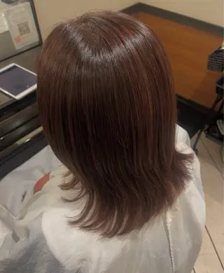 ミディアム カラー かな 🐹のヘアスタイル