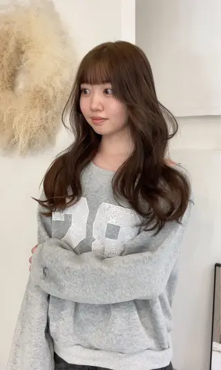 ロング 透明感カラー/メンズ 特化kazumaのヘアスタイル