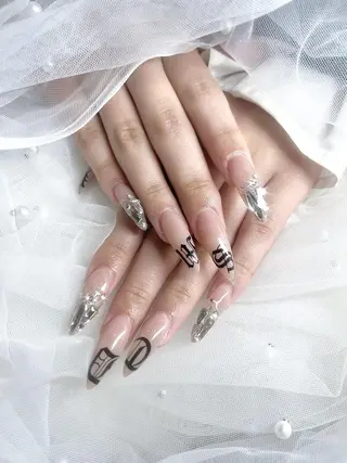 ネイル 韓国ネイル🎀当日 予約⚪︎Karin♡のネイルデザイン