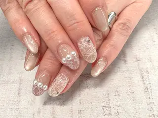 ネイル 𖡼 yumenoのネイルデザイン