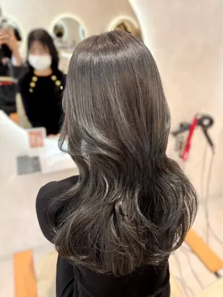 ロング カラー ヘアアレンジ 梅田カラーモデル/ カットモデル/みさきのヘアスタイル