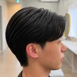 メンズ ニュアンスパーマ🌀 毛流れ🩶イザベラのヘアスタイル