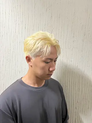 ショート カラー メンズ 【メンズ特化】金沢 /片町　髙木　功基のヘアスタイル