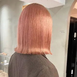 ミディアム カラー 履歴回収❎ブリーチ/ レイヤーボブ🪄aiのヘアスタイル