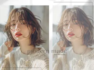 ショート 酸性ストレート 髪質改善のヘアスタイル