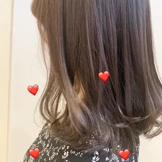 ミディアム カラー 新宿駅近♡個室 ♡関口三都季🌜のヘアスタイル